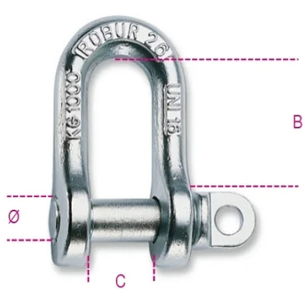 ROBUR GRILLI PER SOLLEVAMENTO DIRITTI TIPO UNI ART.8026A