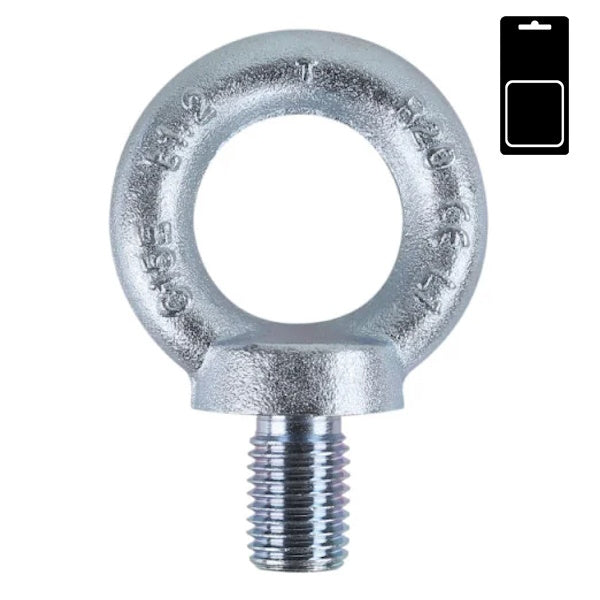 ROBUR BLISTER GOLFARI PER SOLLEVAMENTO MASCHIO ZINCATI ART.8040EZ-K