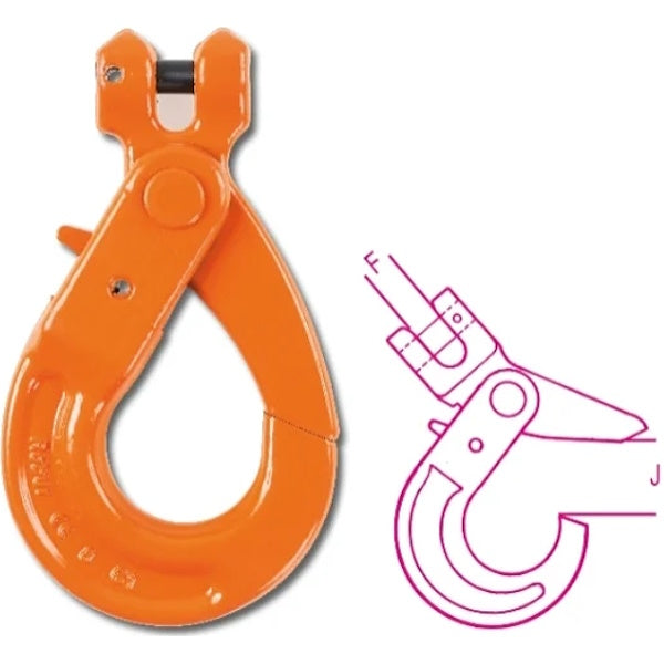 ROBUR GANCI SOLLEVAMENTO SELF-LOCKING A FORCELLA ART.8058R
