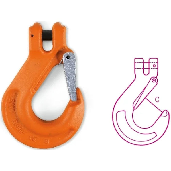 ROBUR GANCI SOLLEVAMENTO CLEVIS A FORCELLA ART.8060R