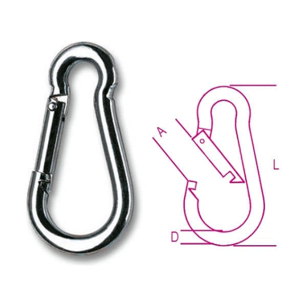 ROBUR MOSCHETTONI ZINCATI ART.8074