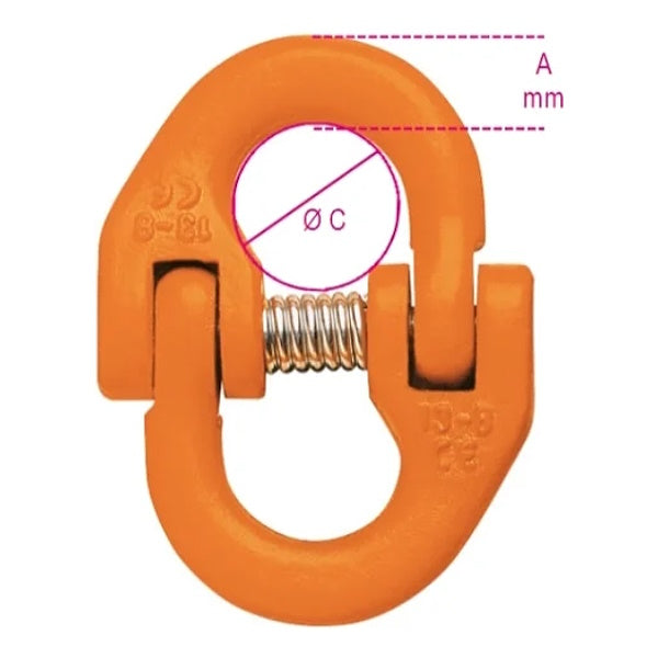 ROBUR MAGLIE DI GIUNZIONE PER SOLLEVAMENTO ART.8090R