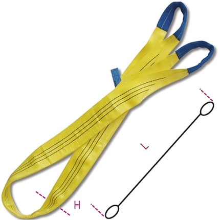 ROBUR FASCIA DI SOLLEVAMENTO ART.8156 WLL KG3000 GIALLO MT 3,0X 90MM
