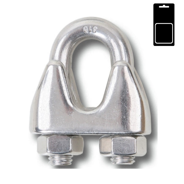 ROBUR BLISTER MORSETTI PER FUNE IN ACCIAIO INOX ART.8216-K