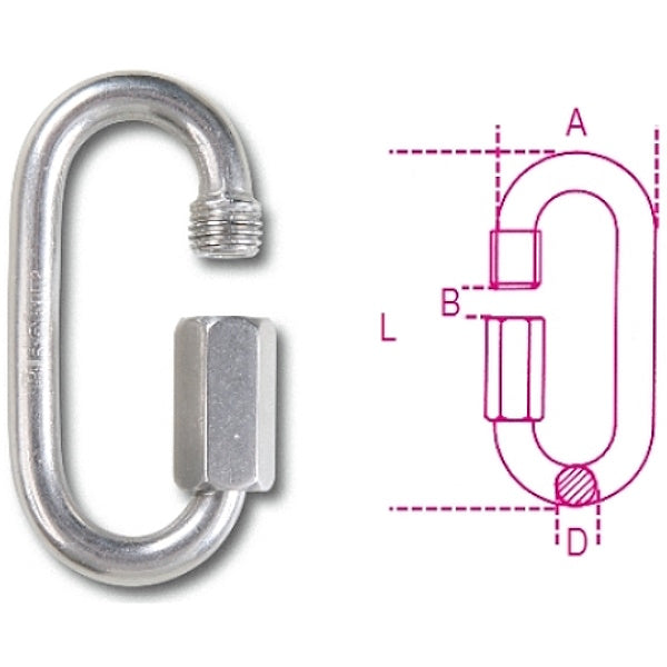 ROBUR INOX AISI 316 MAGLIE DI GIUNZIONE ART.8280