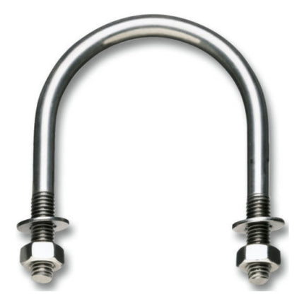 ROBUR INOX AISI 304 COLLARE PER TUBI D.MM34 (1") M 6 ART.8381SX