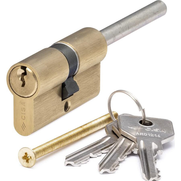 CISA CILINDRO A PROFILO EUROPEO C2000 PREDISPOSTO PER POMOLO