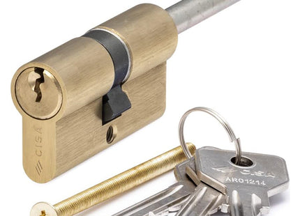 CISA CILINDRO A PROFILO EUROPEO C2000 PREDISPOSTO PER POMOLO MM30/30