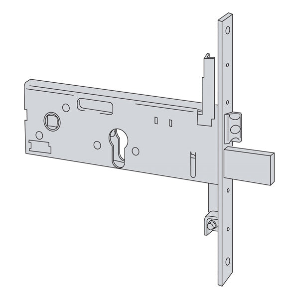 CISA SERRATURA DA INFILARE PER FASCE H.MM64 AMBIDESTRA