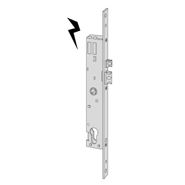CISA ELETTROSERRATURA DA INFILARE PER MONTANTI SOLO SCROCCO