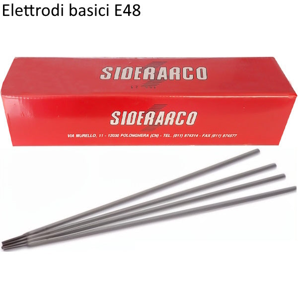 SIDERARCO ELETTRODI BASICI E48 IN SCATOLA