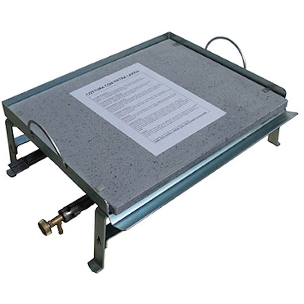 BEL-FER PIETRA LAVICA CON TELAIO IN FERRO E BRUCIATORE