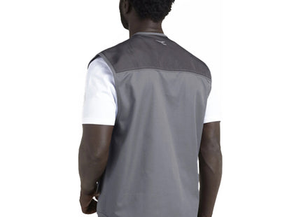 DIADORA GILET DA LAVORO VEST MOVER COLORE GRIGIO ACCIAIO TG.M