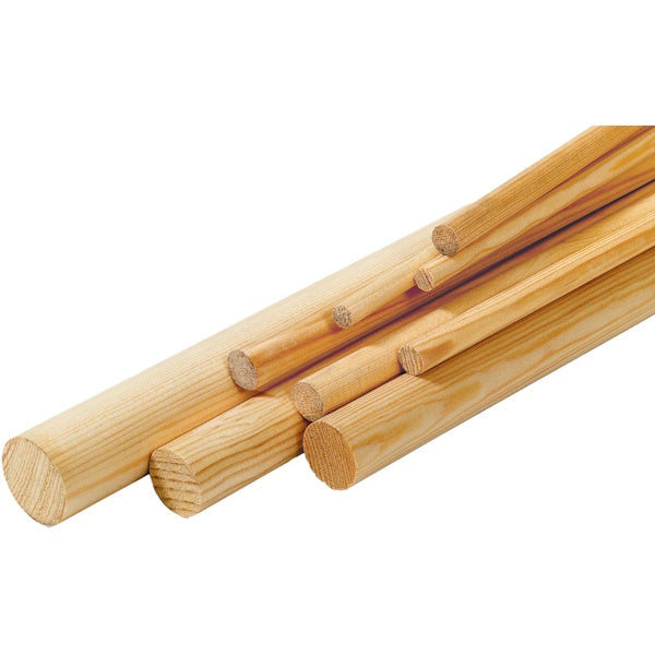 PIRCHER BASTONE TONDO DI PINO NETTO NODI