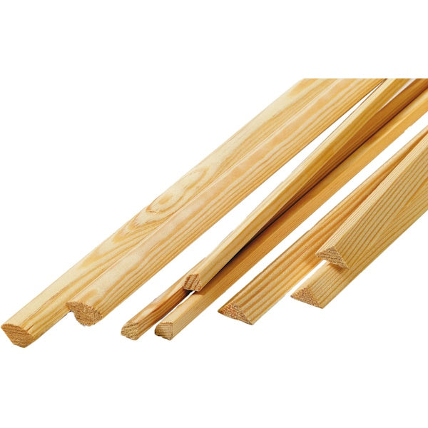 PIRCHER BASTONE QUARTO DI TONDO DI PINO NETTO NODI