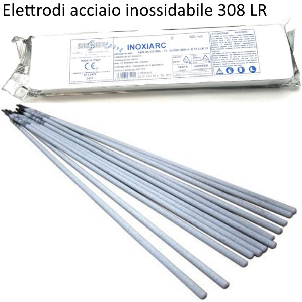 SIDERARCO ELETTRODI RUTILICI PER INOX AISI 304 308LR IN SCATOLA
