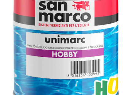 SAN MARCO UNIMARC HOBBY SMALTO ACRILICO ORO LT 0,125