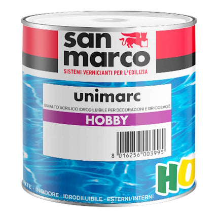 SAN MARCO UNIMARC HOBBY SMALTO ACRILICO ORO LT 0,75