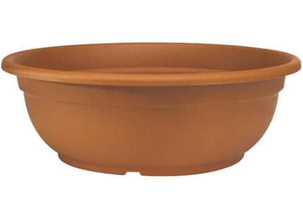 MARCHIORO VASO CIOTOLA TONDO EBLA  60 COLORE TERRACOTTA D.CM 60