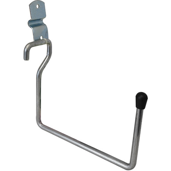 MINUTEX PORTATUTTO DA PARETE A L IN ACCIAIO ZINCATO BIANCO