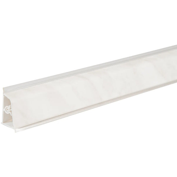 PIRCHER ALZATINA PER TOP CUCINA COLORE MARMO CARRARA