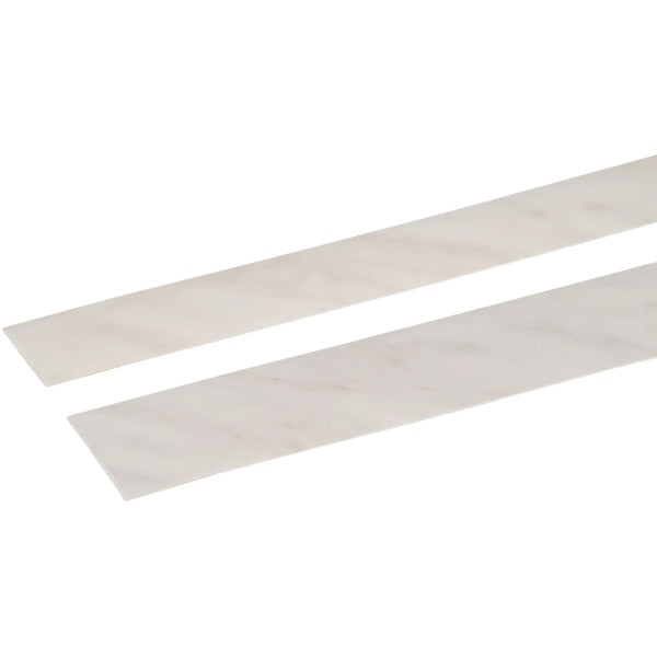 PIRCHER BORDO PREINCOLLATO PER TOP CUCINA COLORE MARMO CARRARA CONF.PZ2