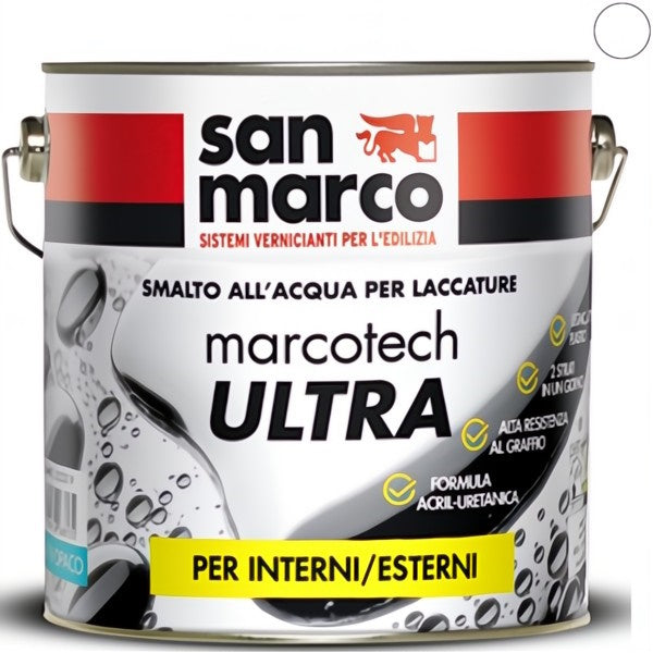SAN MARCO MARCOTECH ULTRA AU10 SMALTO OPACO BIANCO