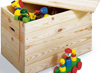 PIRCHER BAULE IN LEGNO MASSICCIO GREZZO