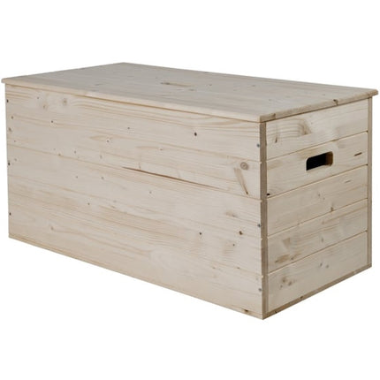 PIRCHER BAULE IN LEGNO MASSICCIO GREZZO MM 800X400X400H*