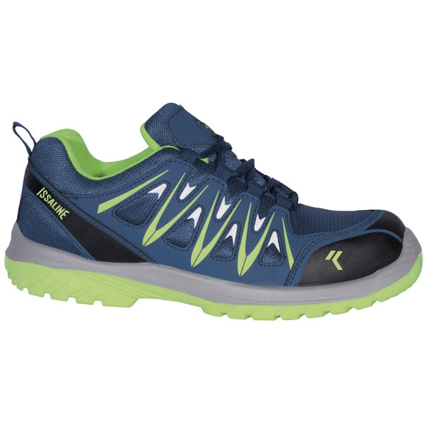 ISSA SCARPE ANTINFORTUNISTICHE MOD. EKAR S1P SRC COLORE BLU/VERDE