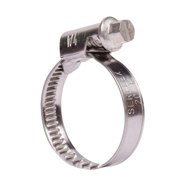 SERFLEX FASCETTA STRINGITUBO BANDA PIENA INOX AISI 304 NASTRO DA MM 9