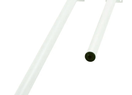 PIRCHER GAMBA PER TAVOLO TONDA IN METALLO BIANCO D.MM30X700