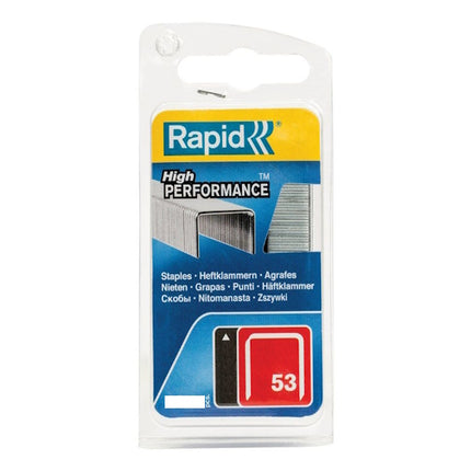 RAPID GRAFFE N.53/ 6MM SCATOLA IN PLASTICA DA PZ5000
