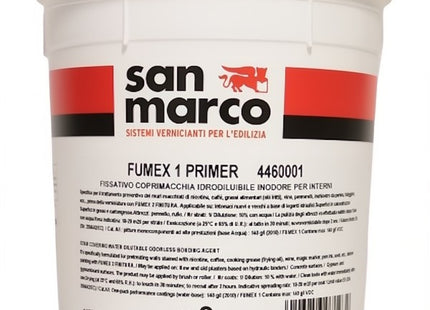 SAN MARCO FUMEX 1 PRIMER BIANCO LT 4 FISSATIVO COPRIMACCHIA INTERNI