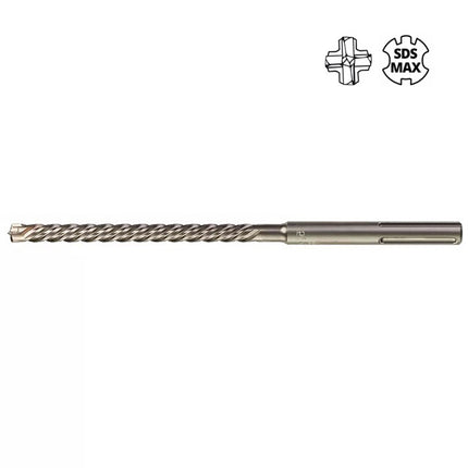 MILWAUKEE PUNTA SDS-MAX A 4 TAGLIENTI D.MM28X 570