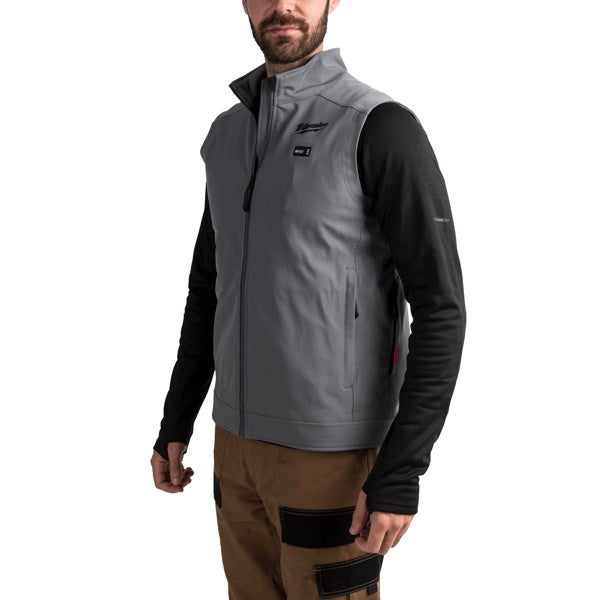 MILWAUKEE GILET TERMICO TOUGHSHELL M12 HWGREY 1-0 S – Renaudo