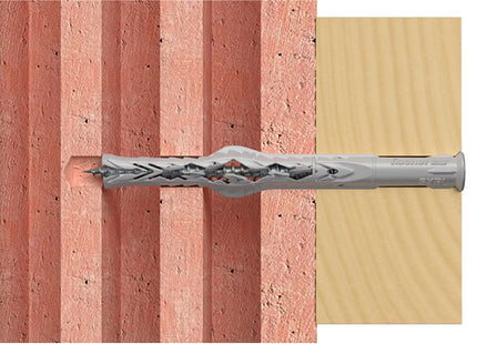 FISCHER TASSELLO SXRL-WT LS  8X 80 IN NYLON PROLUNGATO CON VITE TORX