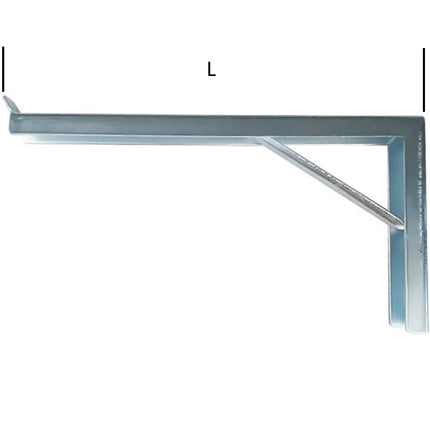 MINUTEX REGGIMENSOLA RIPOSTIGLIO CM 40 ACCIAIO ZINCATO BIANCO