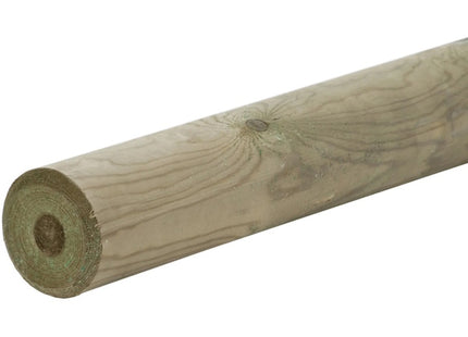 PIRCHER PALO TONDO SENZA PUNTA IN LEGNO CONIFERA IMPREGNATO