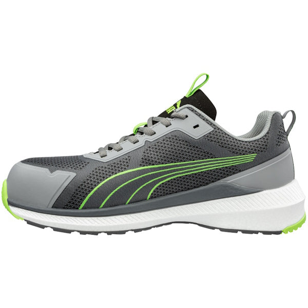 PUMA SCARPE ANTINFORTUNISTICHE MOD.SLIDE GREY/GREEN LOW S1PS SR
