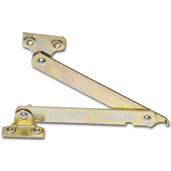 MINUTEX ASTA SNODATA PESANTE CON FERMO CM 30 IN ACCIAIO ZINCATO GIALLO