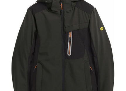 DIADORA GIACCA DA LAVORO SOFTSHELL CARBON TECH GRIGIO ASFALTO TG.XXL