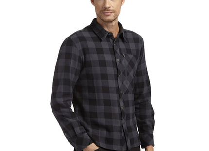 DIADORA CAMICIA DA LAVORO SHIRT CHECK CORTINA NERO/ANTRACITE TG.XXL