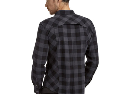DIADORA CAMICIA DA LAVORO SHIRT CHECK CORTINA NERO/ANTRACITE TG.XXL