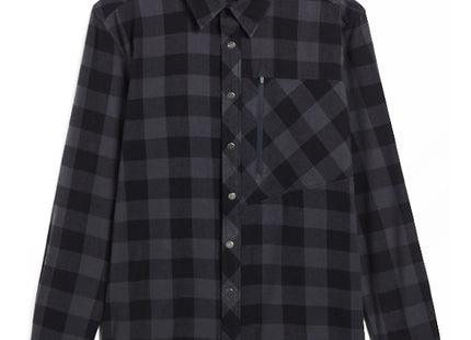 DIADORA CAMICIA DA LAVORO SHIRT CHECK CORTINA NERO/ANTRACITE TG.XXL