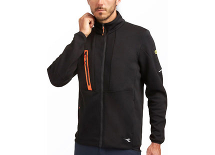 DIADORA FELPA DA LAVORO SWEATSHIRT HYBRID TACTIC NERO TG.XXL