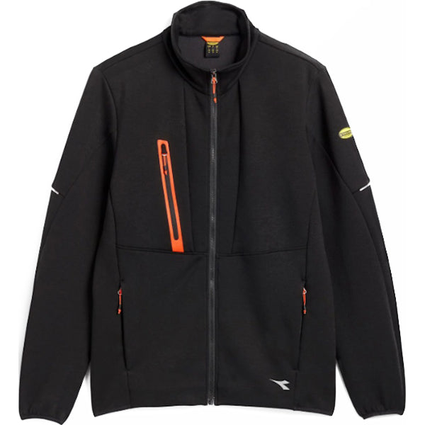 DIADORA FELPA DA LAVORO SWEATSHIRT HYBRID TACTIC NERO