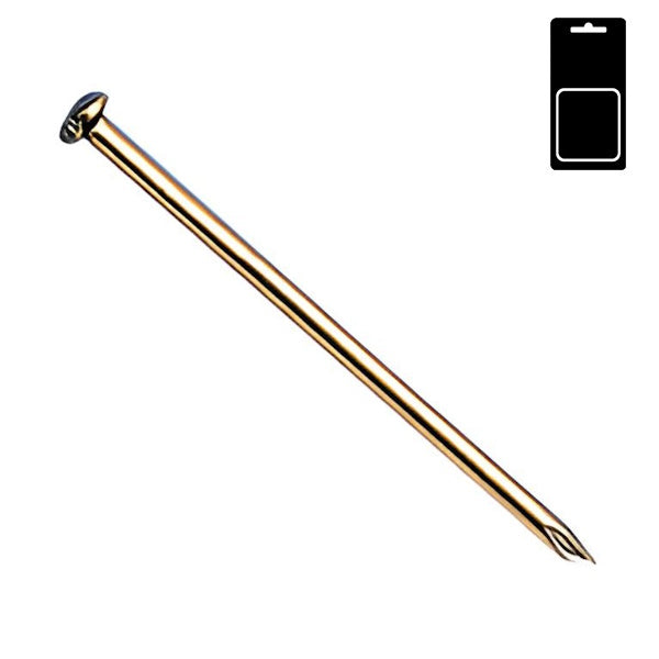 SODIFER CHIODI IN OTTONE TESTA BOMBATA IN CONF.BLISTER