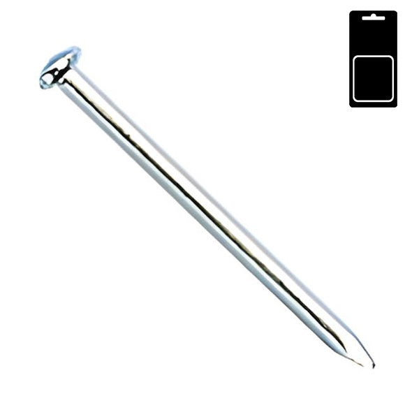 SODIFER CHIODI IN FERRO NICHELATO TESTA BOMBATA IN CONF.BLISTER