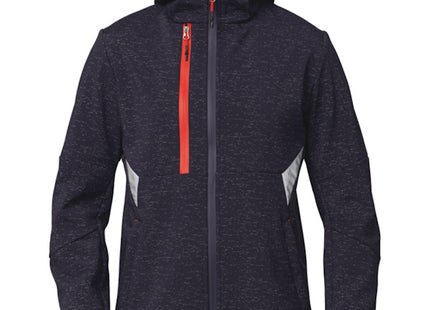 SIGGI GIACCA IN SOFTSHELL MOD. FINDER COLORE BLU/ARGENTO